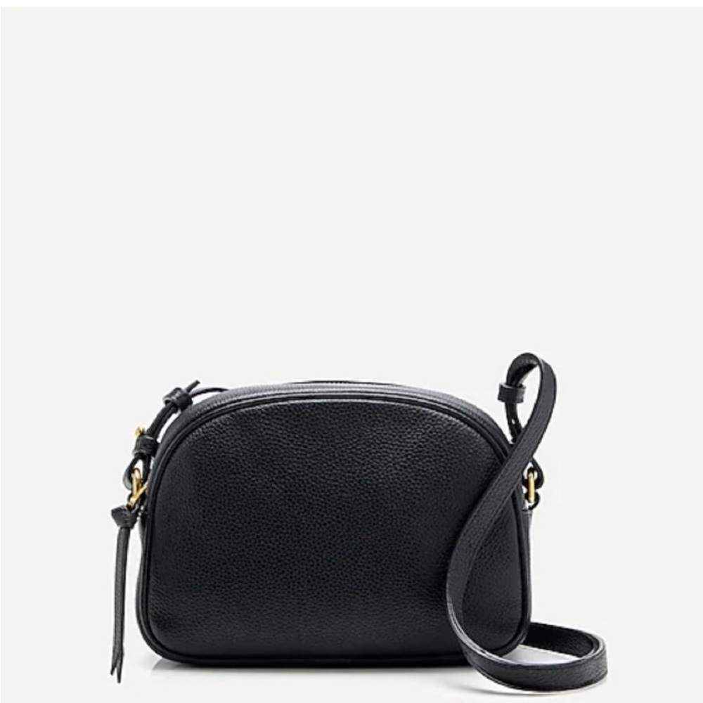 J. Crew leather Devon camera bag
